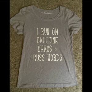 Large graphic T-shirt